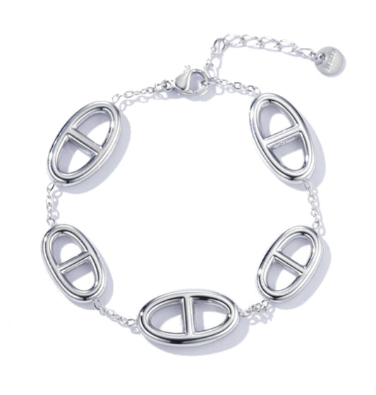 Armband DD - Zilver armband