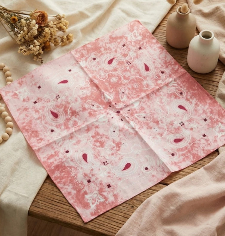 Katoenen Sjaaltje - Roze sjaal