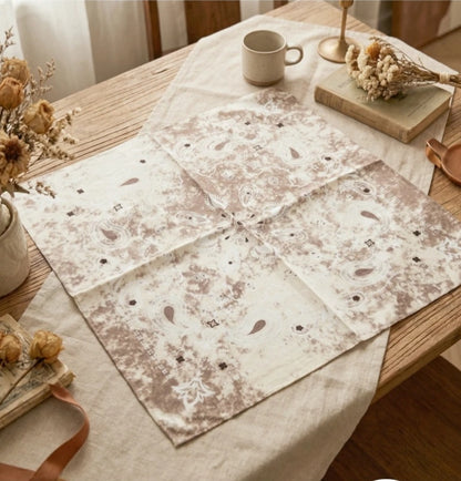 Katoenen Sjaaltje - Beige sjaal