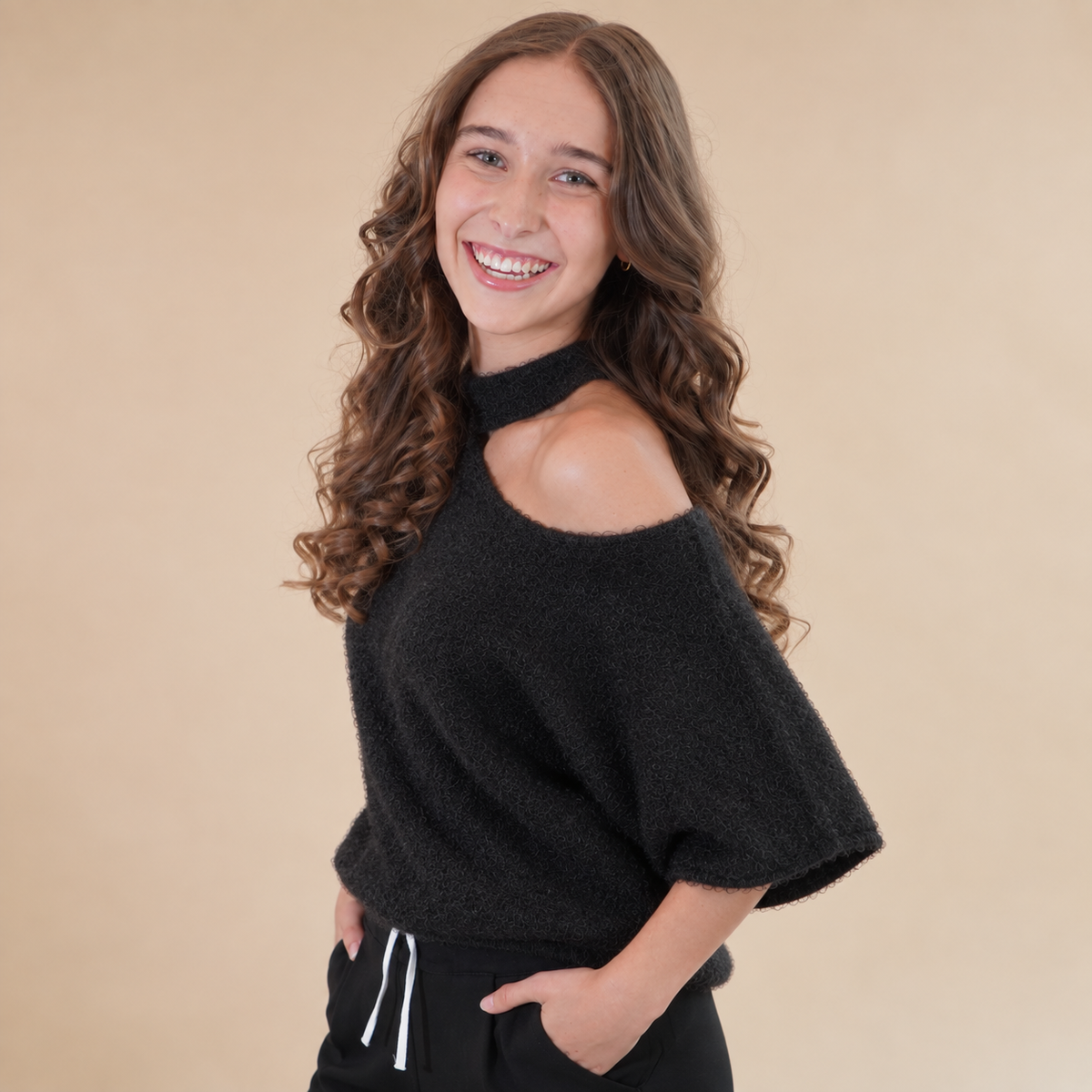 Oversized Trui Met Open Schouder | Meerdere Kleuren trui