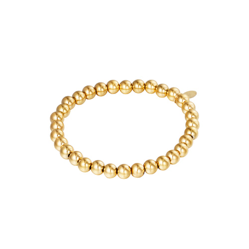 Armband Big Beads – Goud & Zilver Goud armband