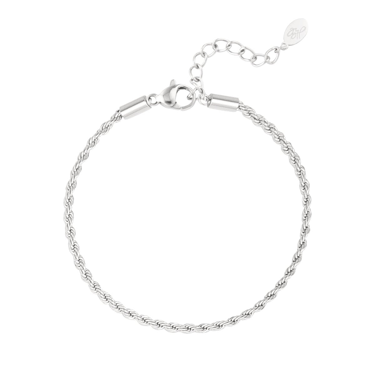 Armband gedraaid - Zilver Armband
