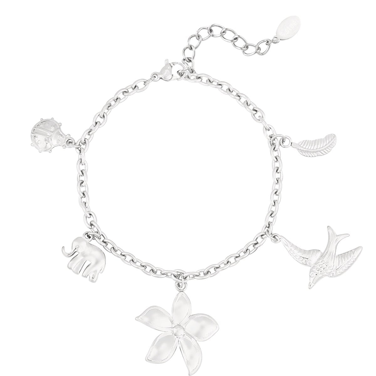 Armband nature- Zilver Armband