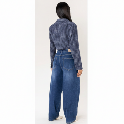 Balloon jeans - Donkerblauw broeken