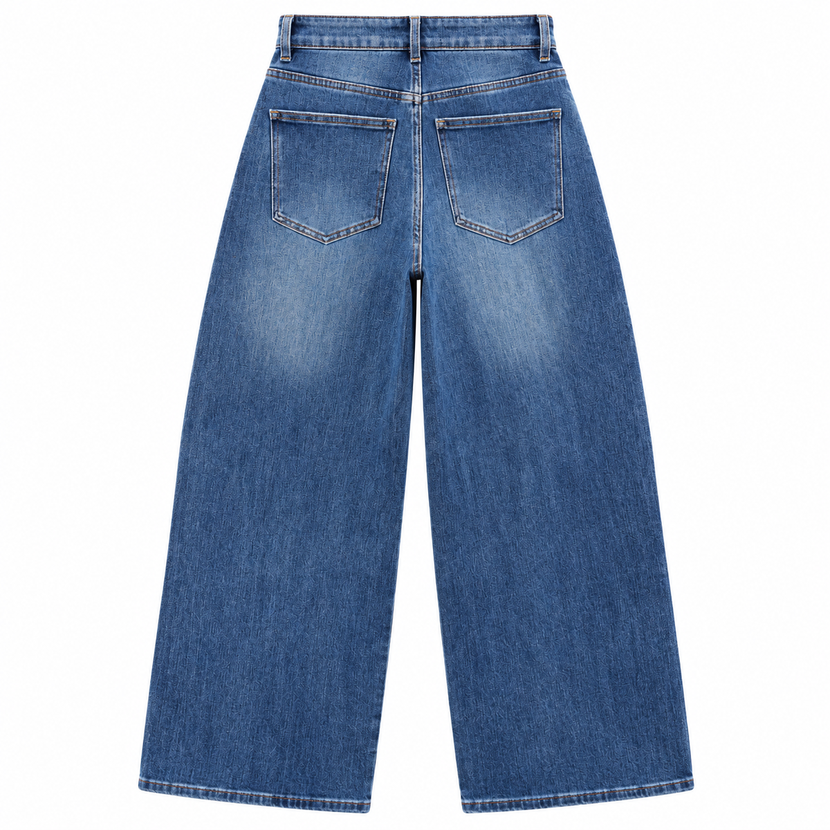Balloon Jeans Met Strass – Denim Blue Jeans