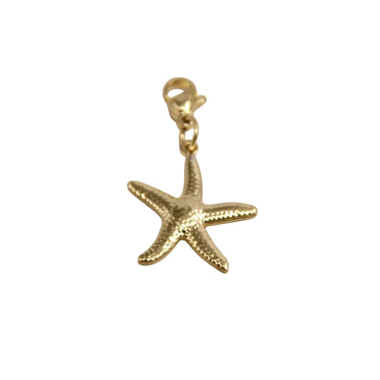 Bedel grote zeester - Goud bedel