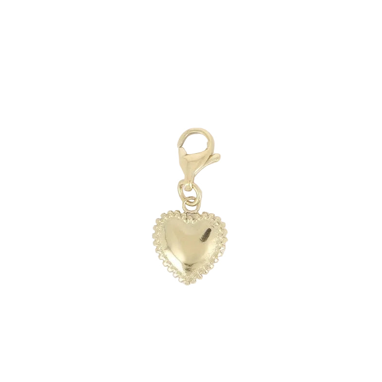 Bedel omringd hart - Goud bedel