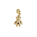 Bedel teddybeer - Goud bedel