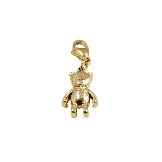 Bedel teddybeer - Goud bedel
