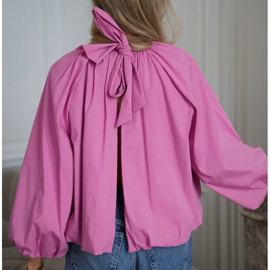 Blouse Open Rug - Fuchsia Blouse