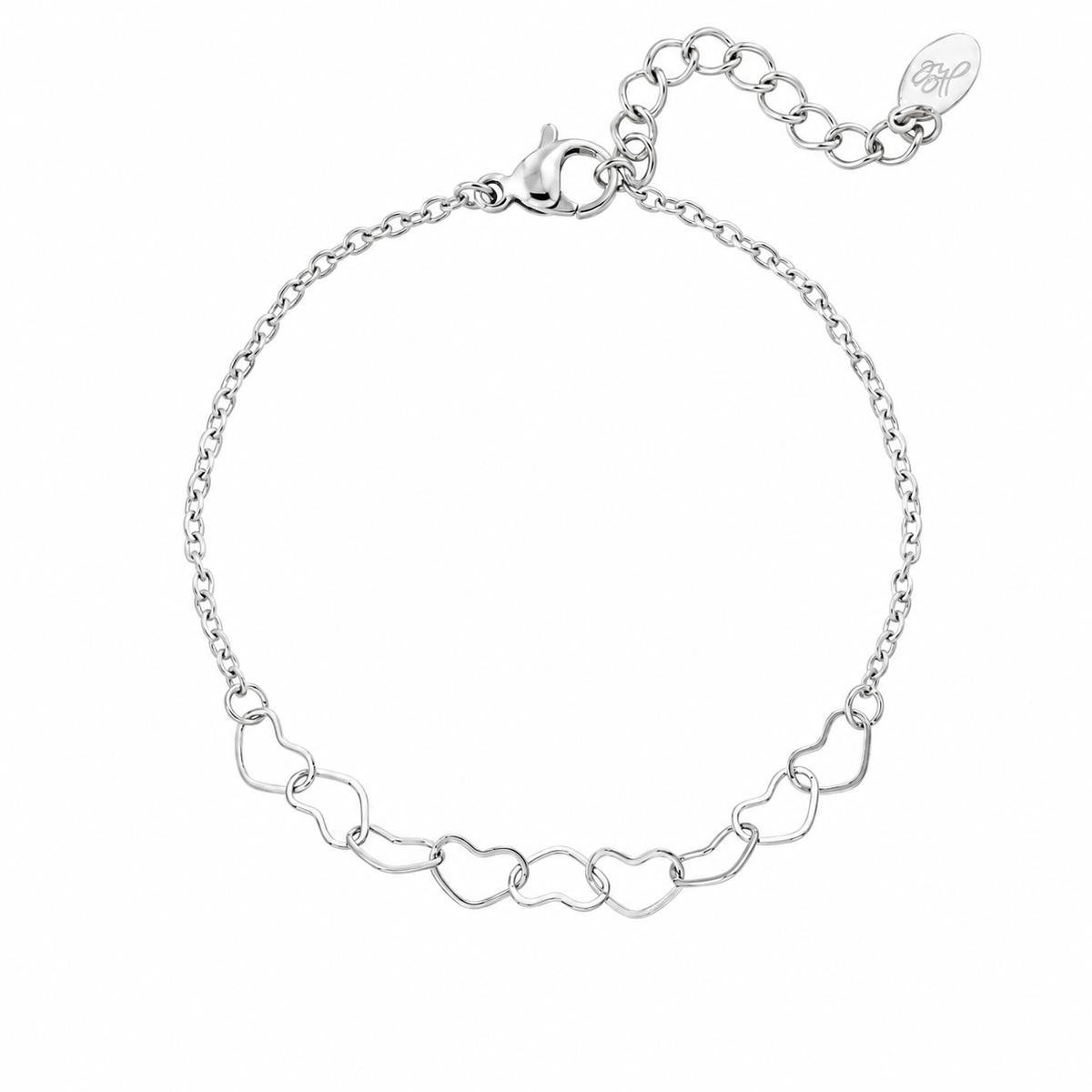 Armband Hearts Zilver Armbanden