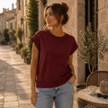 Bordeaux Comfy Top Top