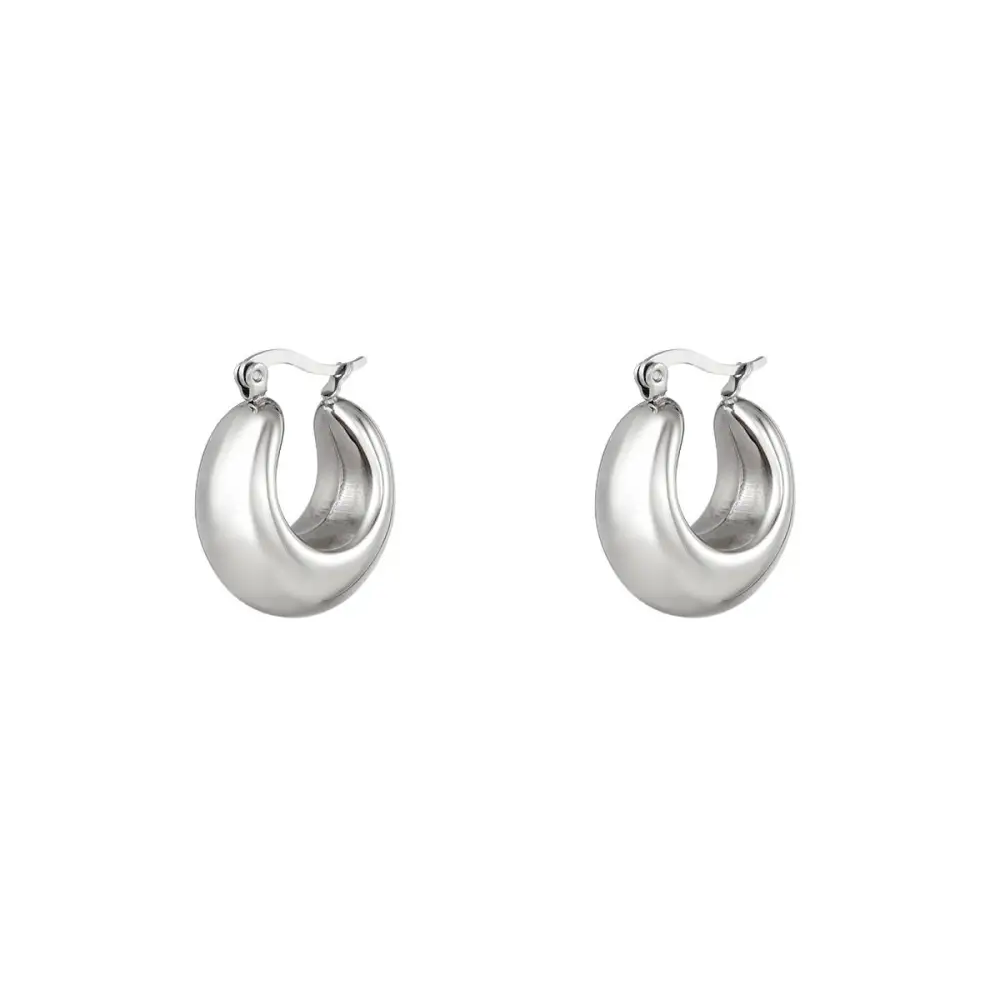 Oorbellen Chunky Hoops 2,2 cm oorbellen