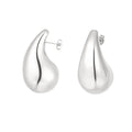 Oorbellen Drops Large – Zilver oorbellen