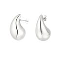 Oorbellen Drops Medium – Zilver oorbellen