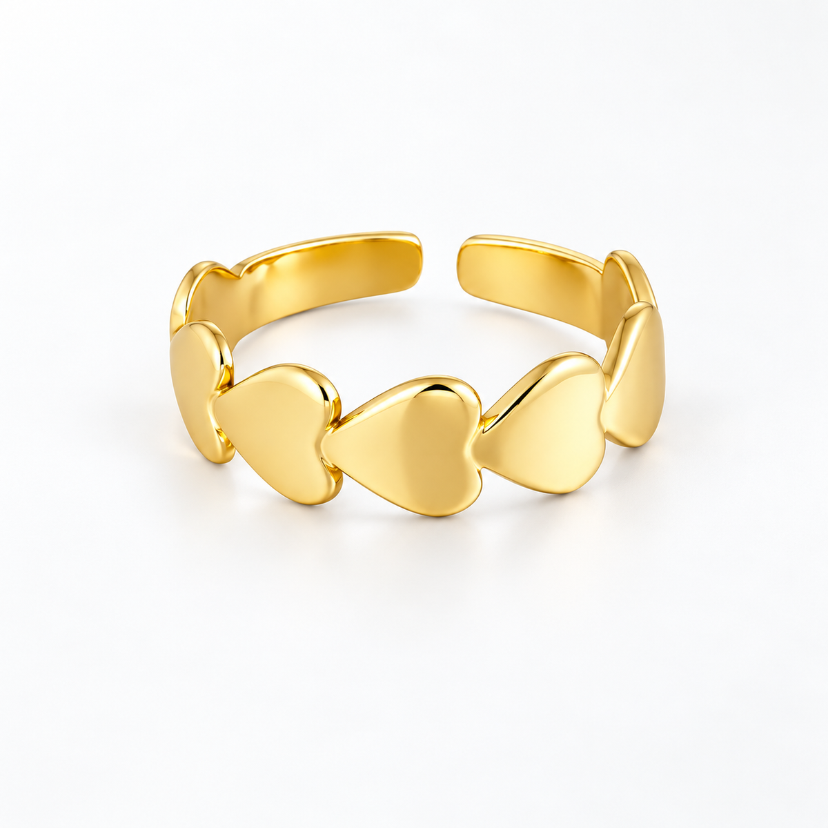 Ring Hearts Goud ring