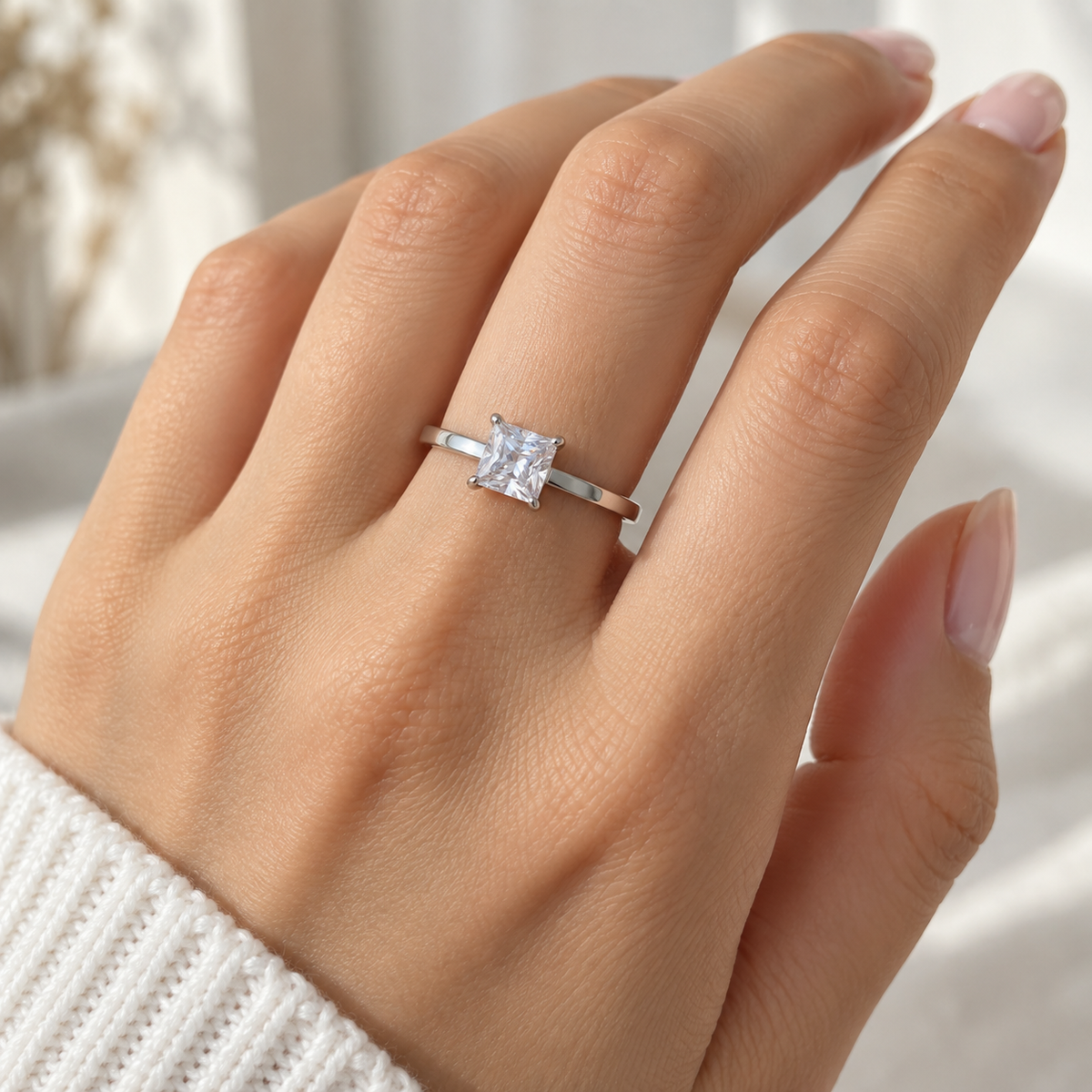 Ring Stone Zilver ring
