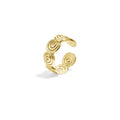 Ring Swirl Goud Ring