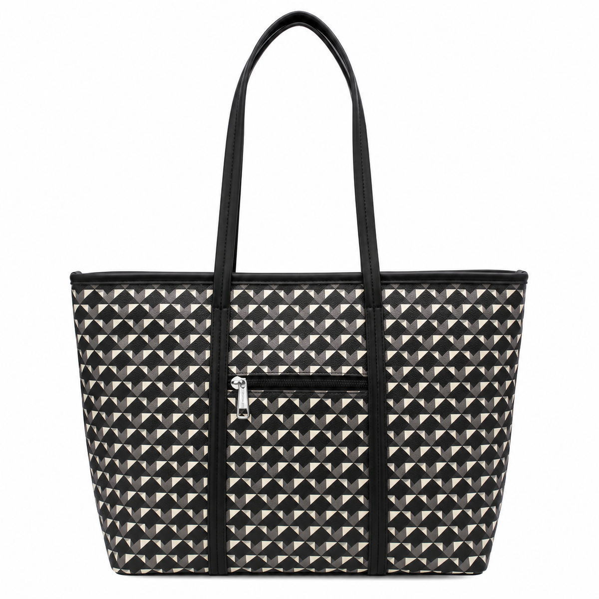 Shopper met Geometrische Print Tassen