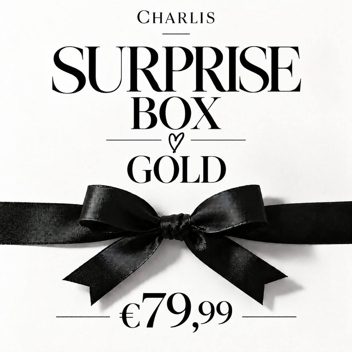 Charlis Surprise Box — Gold Surprise Box