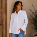 Witte Blouse Oversized Blouses
