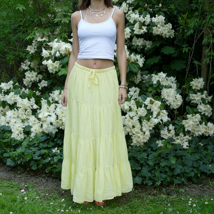 Maxi Rok - Geel rokken