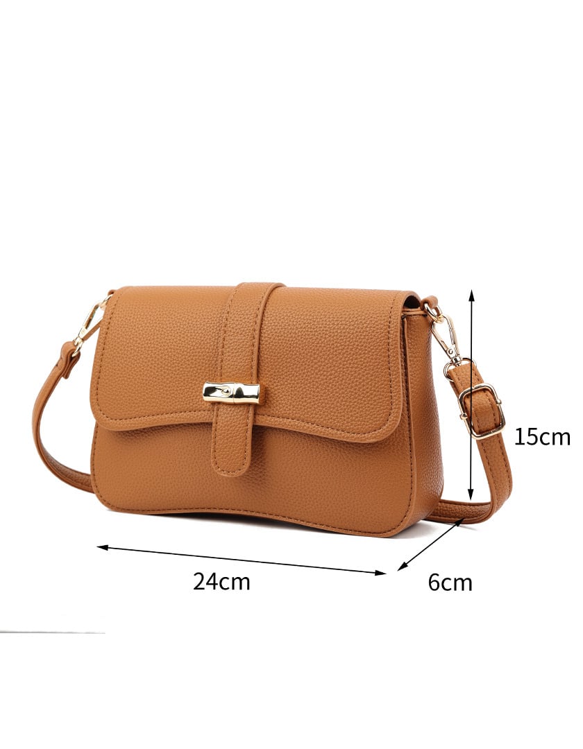 Rechthoekige handtas - Beige Tassen