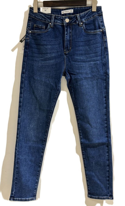 Jeans Goodies High Waisted Skinny Push Up - Donkerblauw broeken