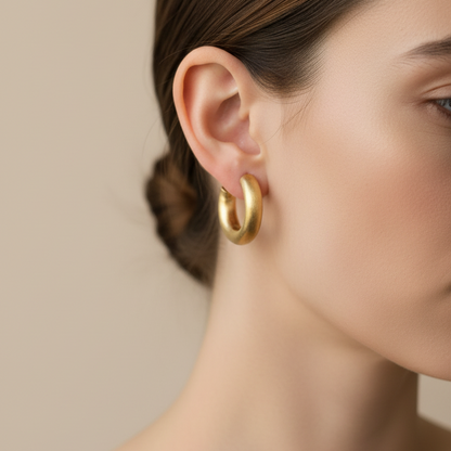 Oorbellen Hoops Deluxe - Goud oorbellen