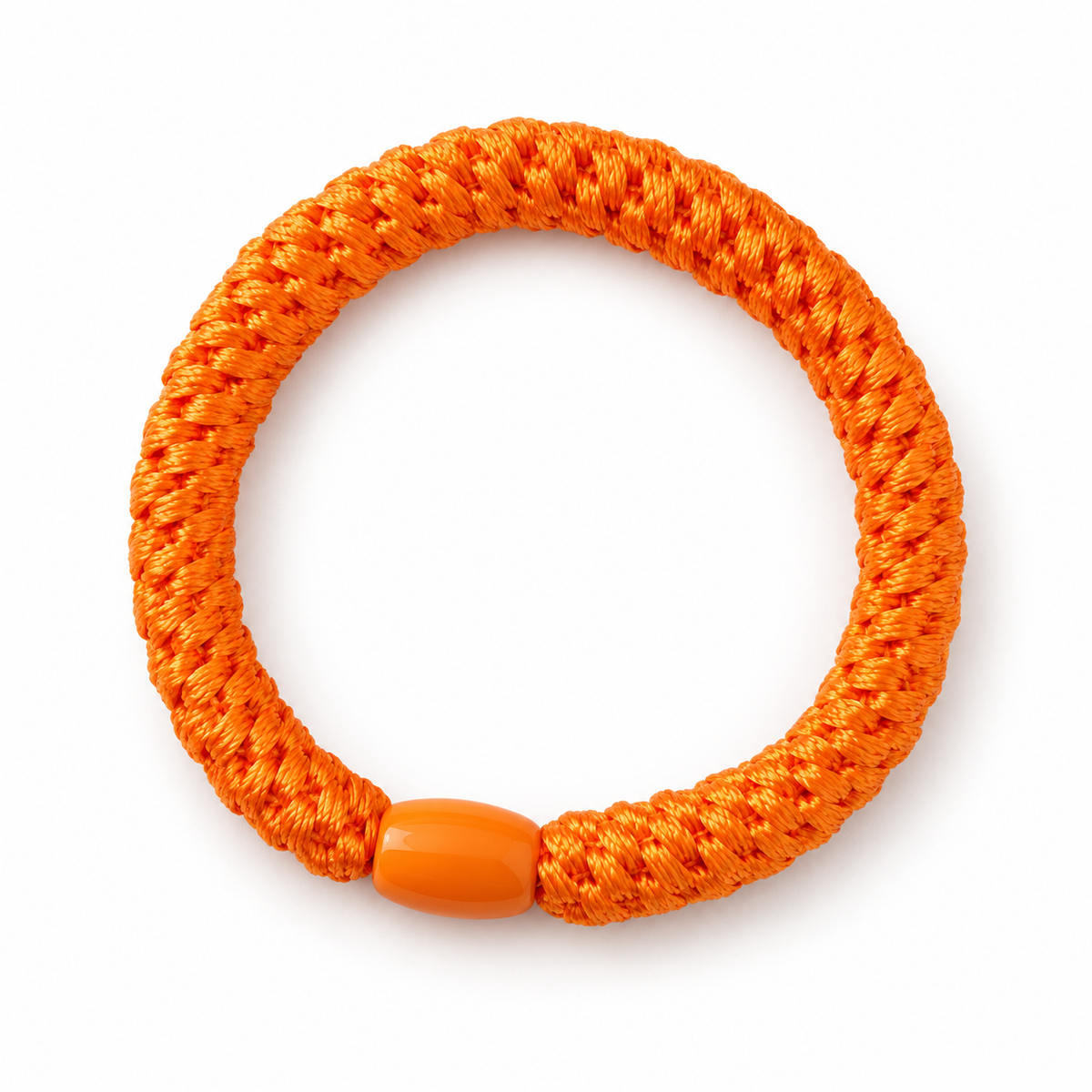 Haarelastiek Basic Oranje haarelastiek