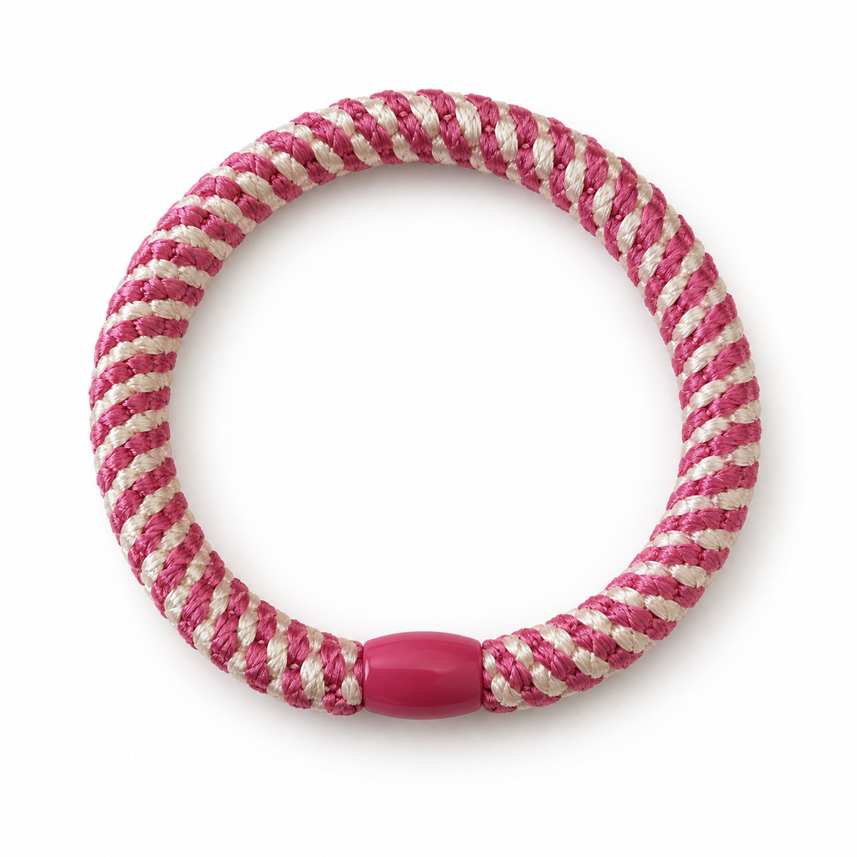Haarelastiek Twisted Roze haarelastiek