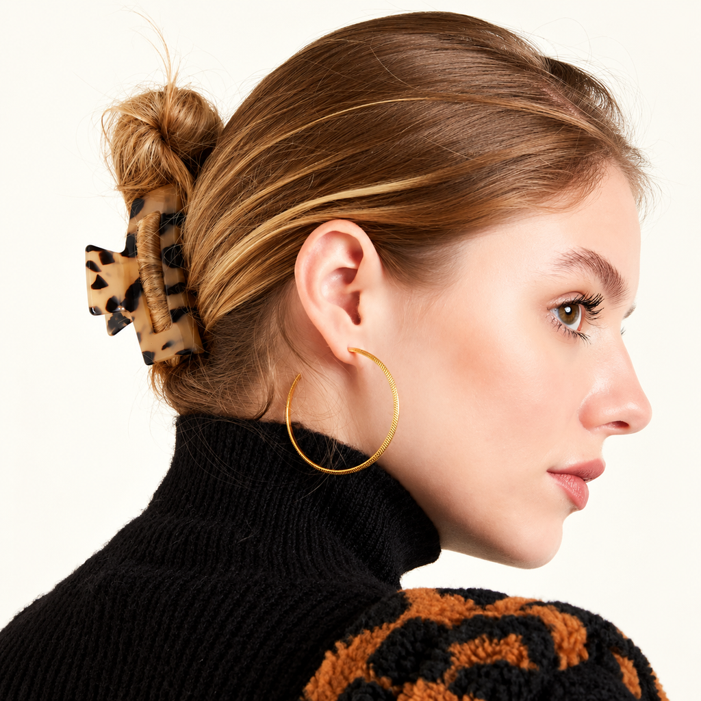Haarklem Leopard Accessoires