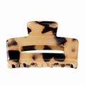 Haarklem Leopard Mini - Beige