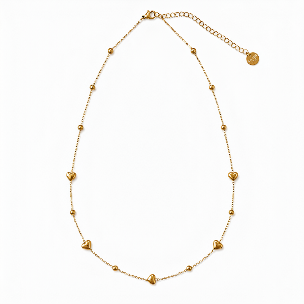 Hartjes Ketting Goud Kettingen