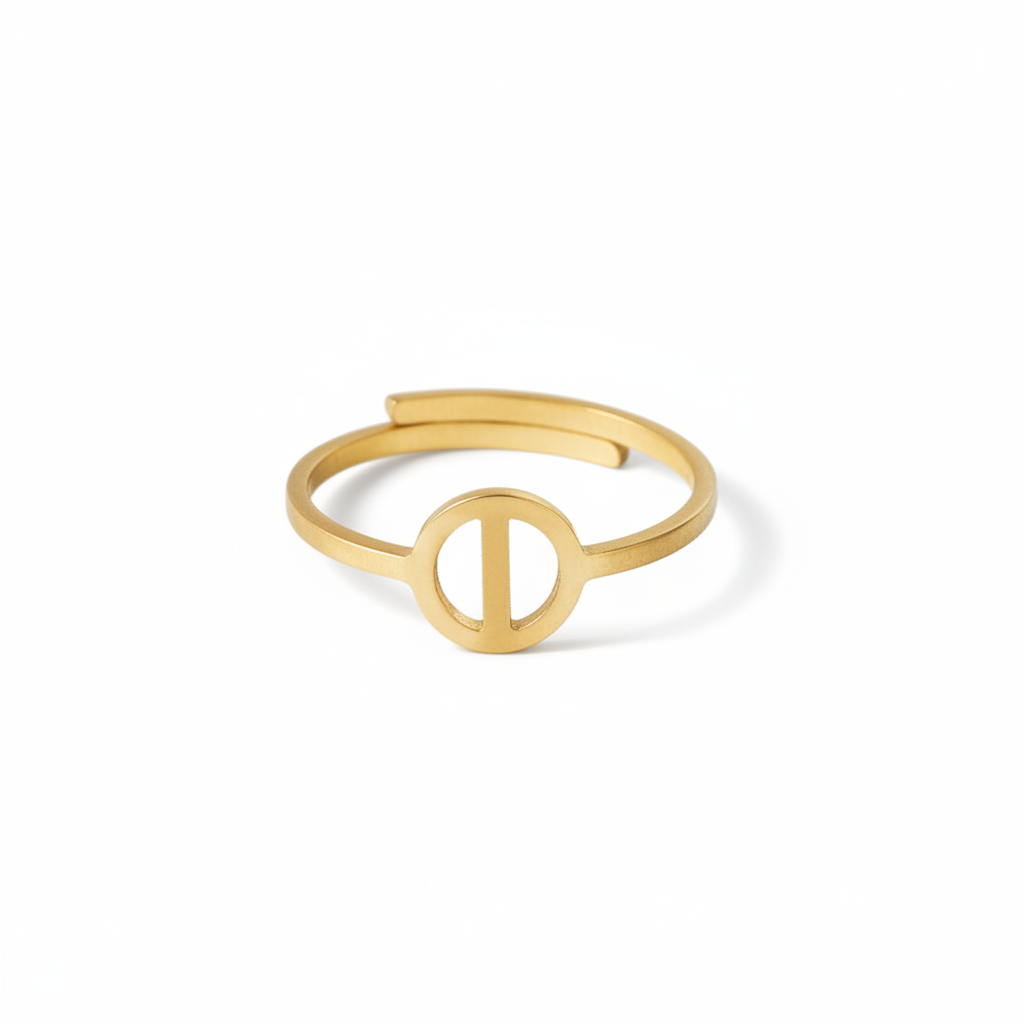 Initiaal Ring Goud I ringen