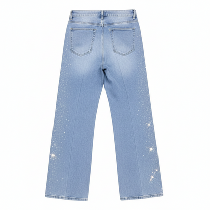 Tall & Curvy High Waist Strass Jeans jeans