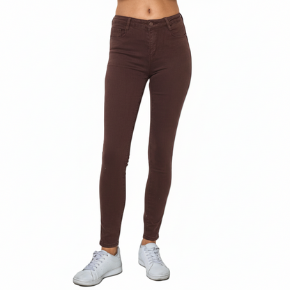 Jeans Skinny High Waist - Bruin Jeans