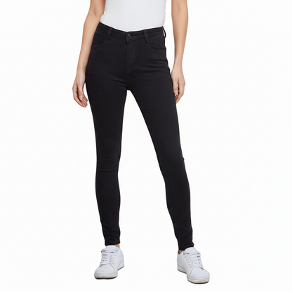 Jeans Skinny High Waist - Zwart Jeans