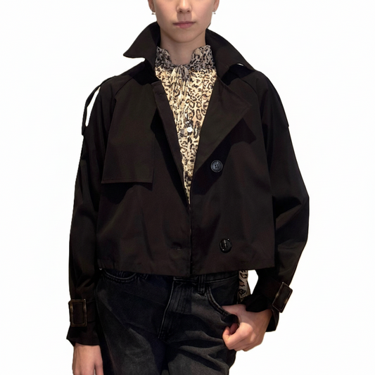 Korte Trench - Black Jassen