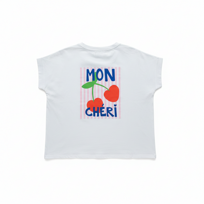 Mon Chérie Printed T-shirt Top