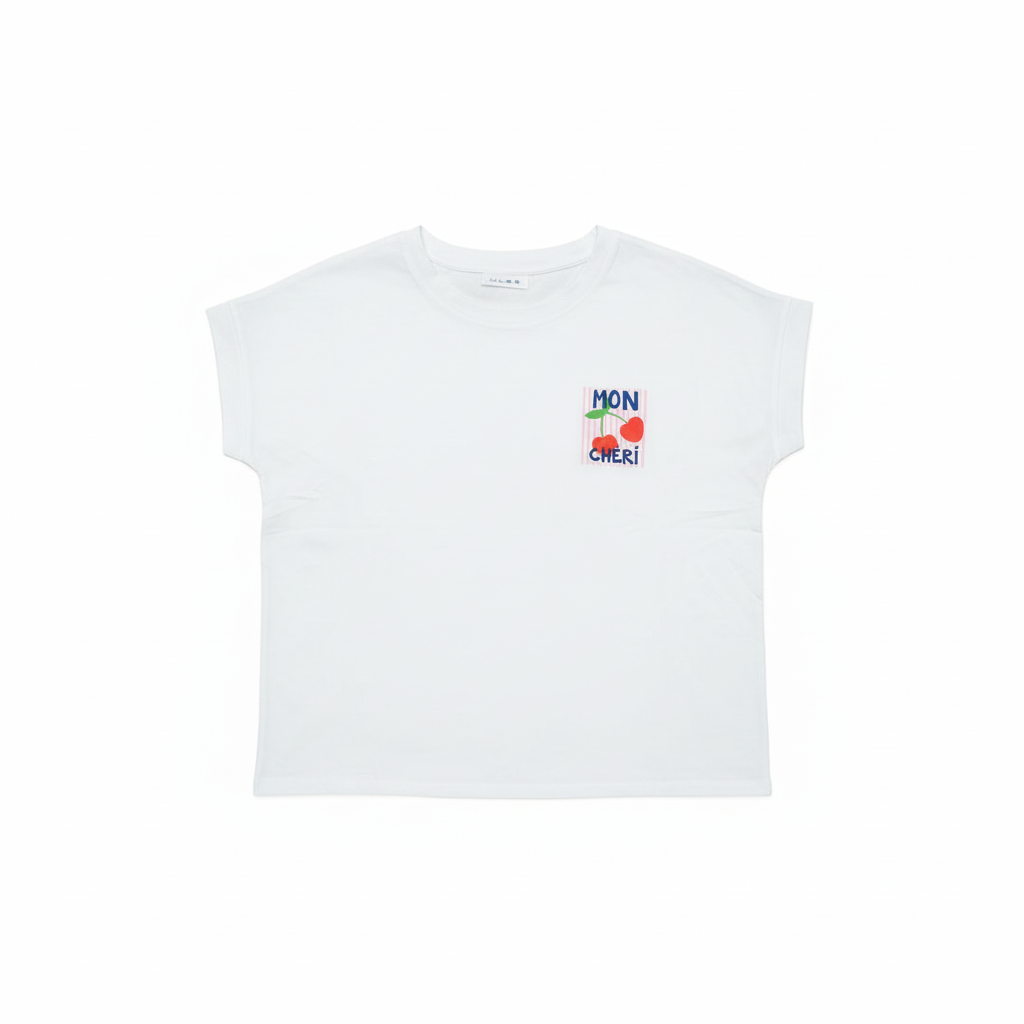 Mon Chérie Printed T-shirt Top