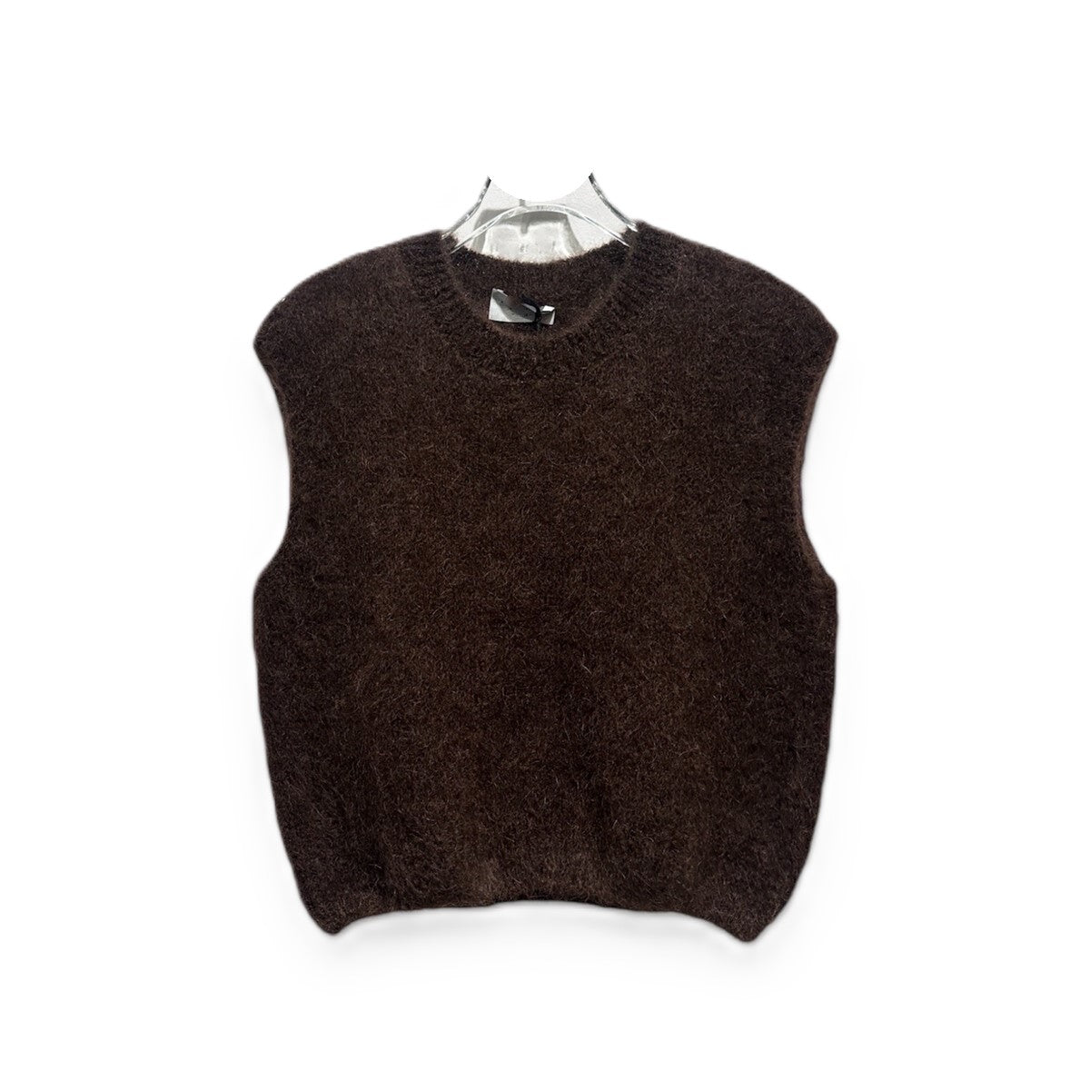 Debardeur mouwloze trui - Donkerbruin top
