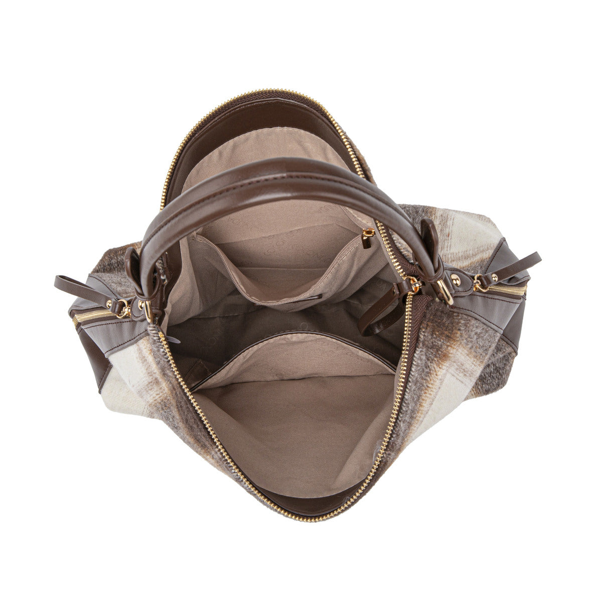 Plaid Hobo Tas Tassen