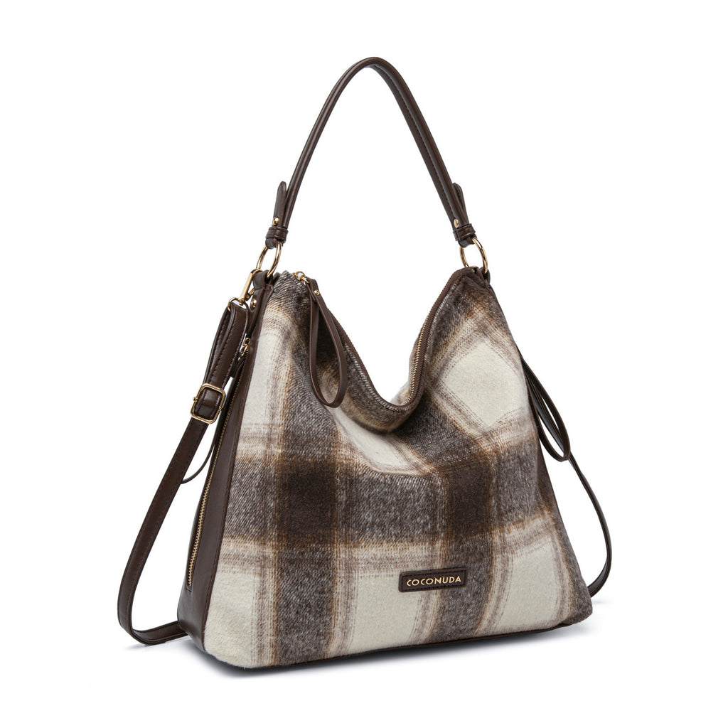Plaid Hobo Tas Tassen