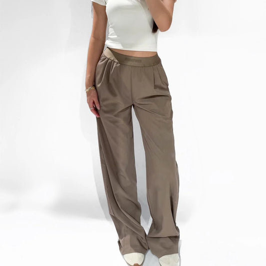 Comfy Broek Redefined - Taupe Broeken