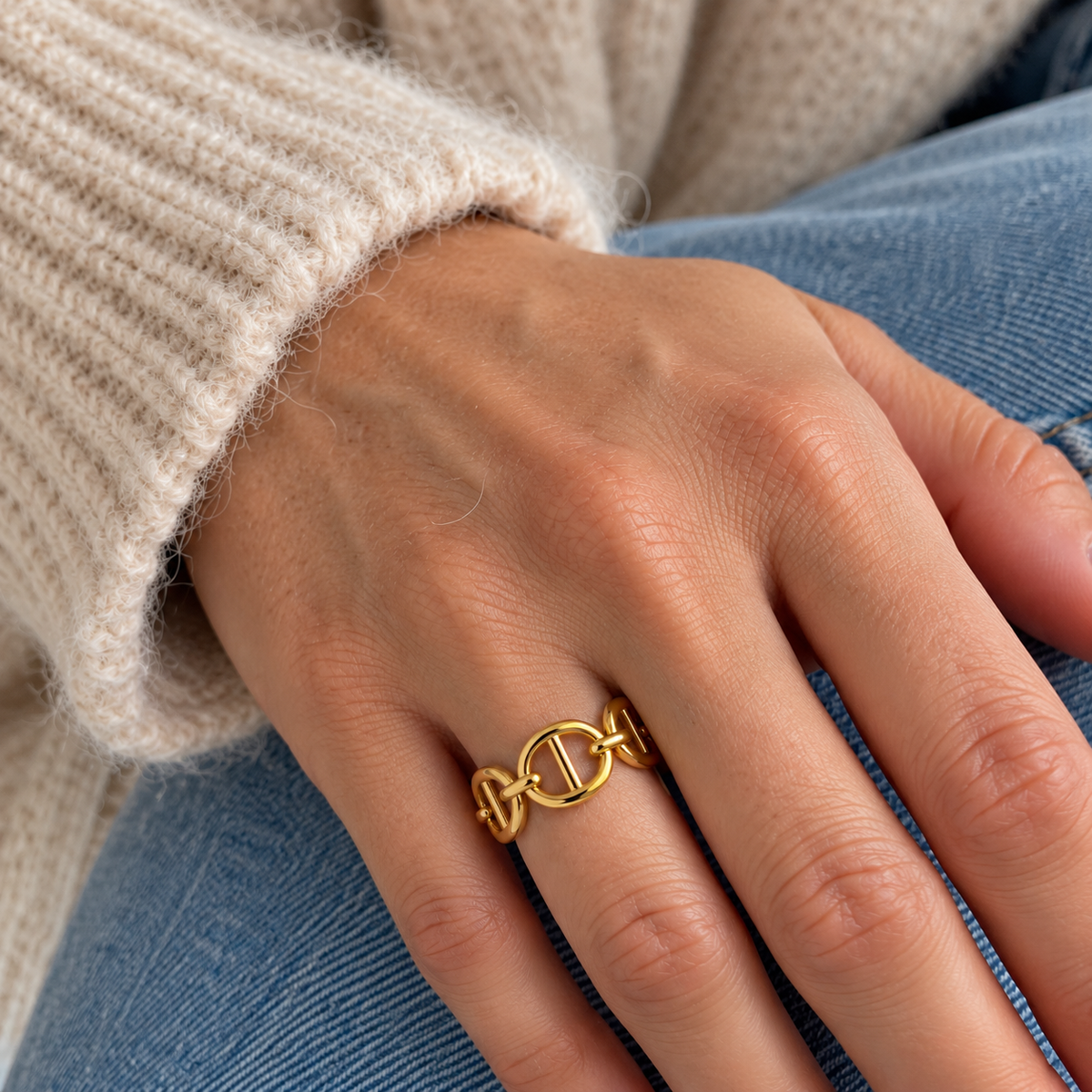 Ring DD - Goud ring