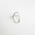 Ring fine oval - Zilver ring