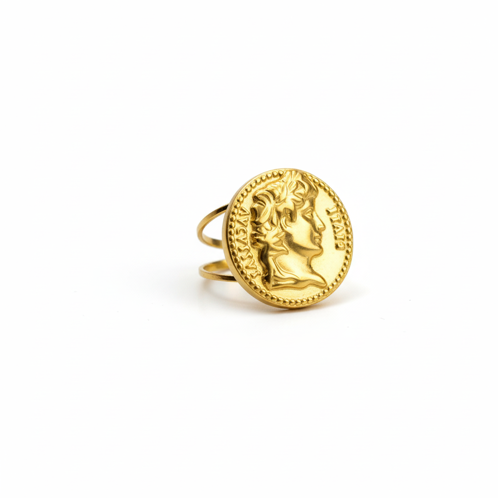 Ring coin - Goud ring