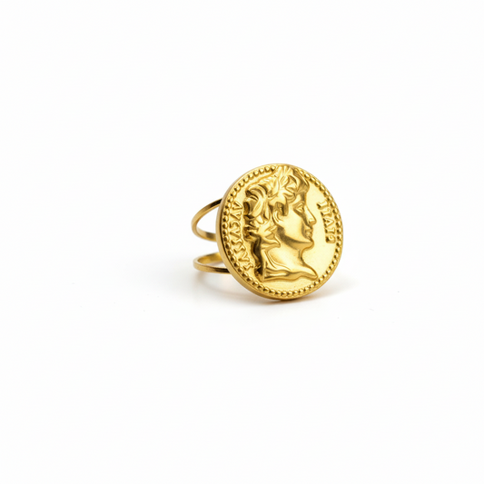 Ring coin - Goud ring