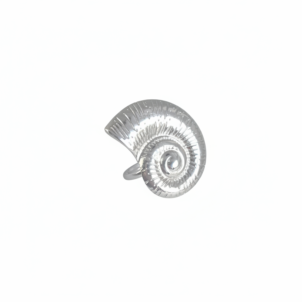 Ring Seashell - Zilver Ring
